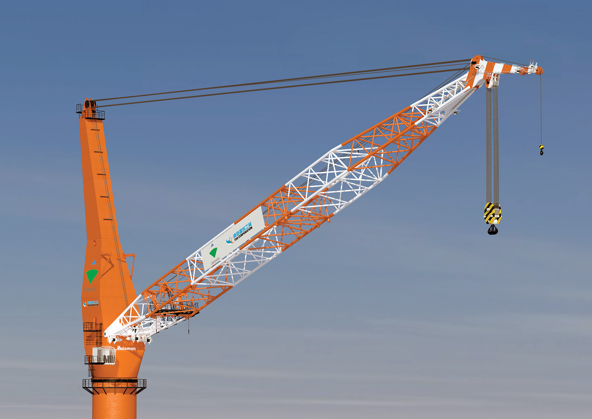 蘭装置メーカーhuisman 日本代理店エクセノヤマミズ 国内2基目の洋上風力発電設備据付用クレーン受注 エクセノヤマミズ